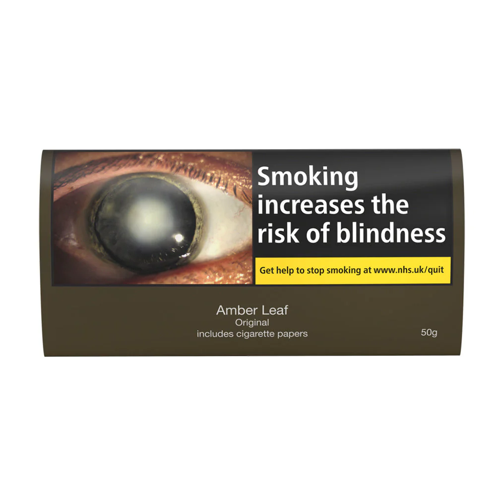 Amber Leaf Original Hand Rolling Tobacco 50g Pouch new
