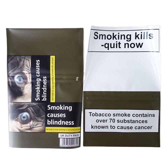Hand rolling tobacco pouch