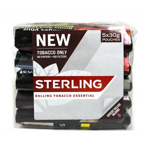 Multiple 30g tobacco pouches packed as a box option